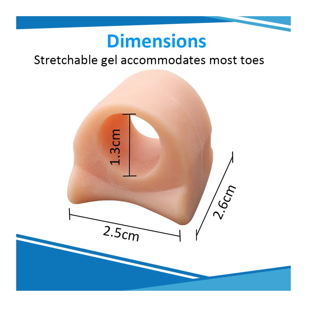 Hammertoe corrector- protector- separator.